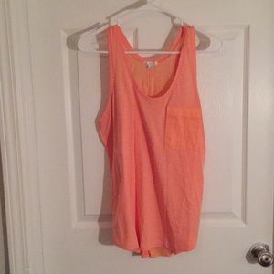 GAP coral Tank Top NWT